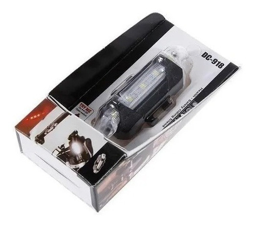 Imagen 8 de 8 de Luz Led Delantera De Seguridad Usb Blanca