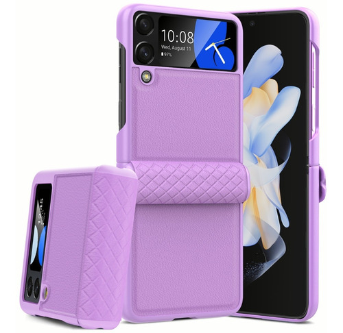 Funda Cuero Protectora Armor Para Samsung Galaxy Z Flip 4