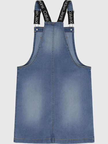 Jardinera Niña Simple Strap Azul Calvin Klein
