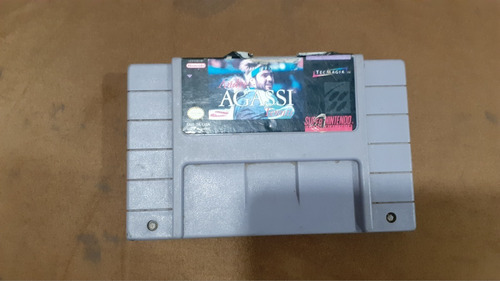 Andre Agassi Tennis Para Super Nintendo, Funcionando