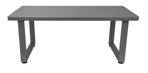 Mesa De Centro Acero Modelo Vallarta By Promobel Color Gris