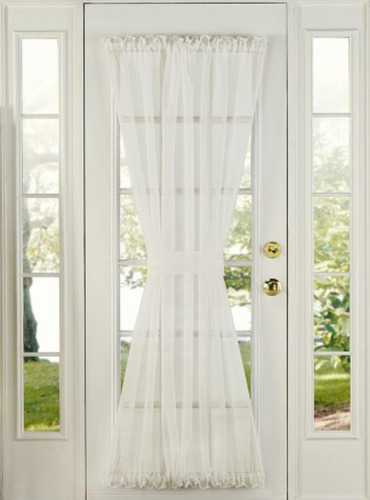 Stylemaster Home Products Elegance Voile Door Panel, 60 By Color Beige