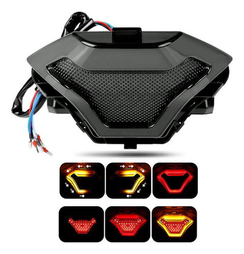 Motorcycle Led Tail Light For Yamaha Mt07 Fz07 2013-2017