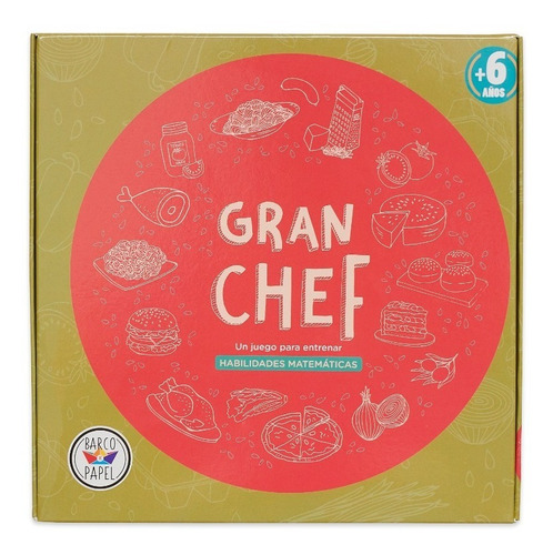 Juego De Mesa Gran Chef Didáctico Habilidades Matemáticas