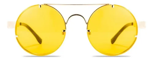 Lentes redondos amarillos sale