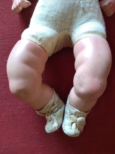 Antiguo Muñeco Bebe De Porcelana Excelente Estado (Usado)