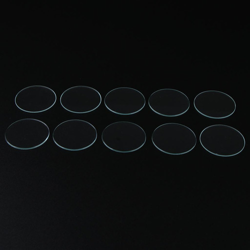 10 Peças Relógio De Mineral Cristal De Mineral 43mm