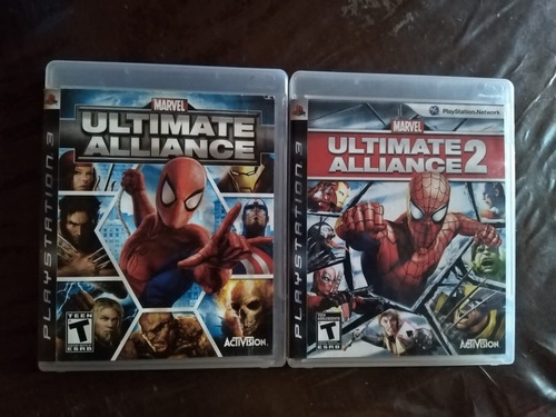 Marvel Ultimate Alliance Ps3 Original Fisico (Usado)