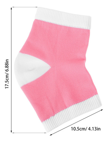 2 Pares De Calcetines Hidratantes Para Talones Agrietados Y