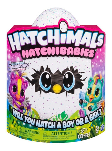 Hatchimals Hatchibabies Ponnette Niño O Niña.