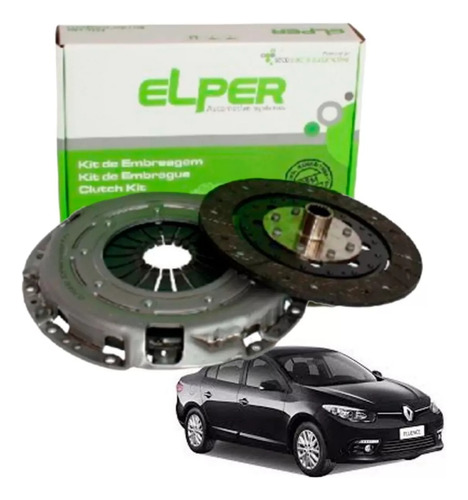 Kit Embreagem Fluence F4r 2.0 L 16v 2011 2012 2013 2014 2015