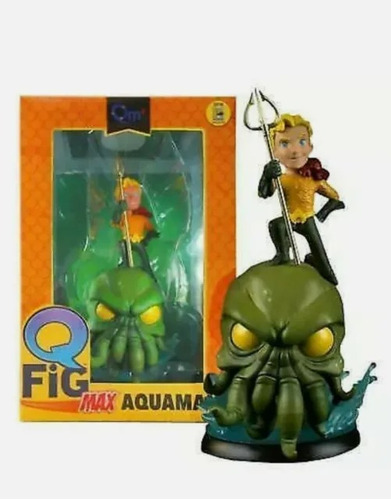 Qmx Aquaman And Cthulhu Qfig Max Sdcc 2o16 Comic Con Nuevo  