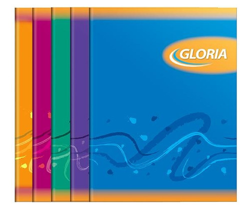 Cuaderno Gloria N°1 Flex X 84 Hs Rayado Cuadri Pack X 10