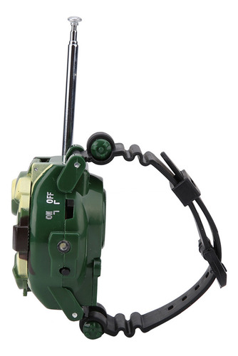 Reloj Walkie Talkies 2 Piezas Niños Simulación Militar