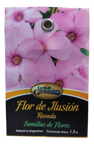 Semillas De Flores Flor De Ilusión Rosada / La Germinadora