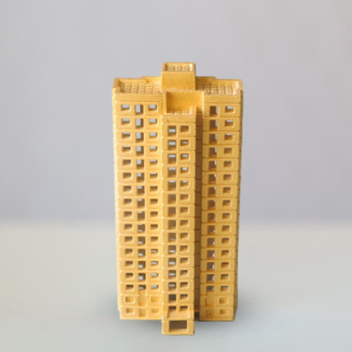 Xfw3 Modelo De Arquitectura Ferroviaria, Materiales De