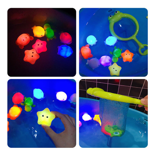 Y Bath Toys Baby King Floating Soft Rubber Animals Water Tub