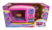 Comprar Microondas de juguete Alitoys Microondas color rosa con luz y sonido