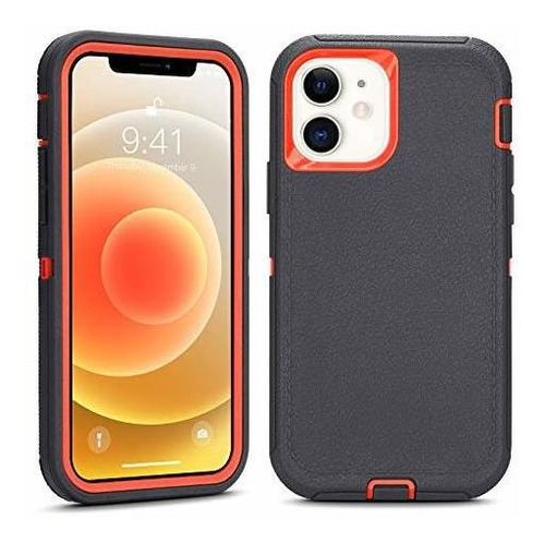 Cafewich Funda De Defensa Para iPhone 12 Mini, Duty 37f5r