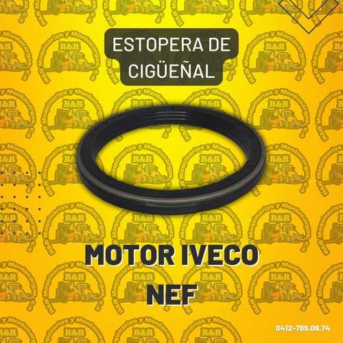 Estopera De Cigüeñal Motor Iveco Nef