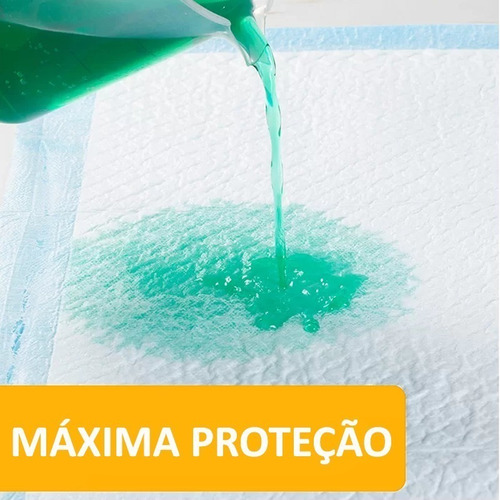Imagem 9 de 10 de Kit 5 Tapete Higiênico Cachorro 80x60cm Confort Pads C/ 7 Un