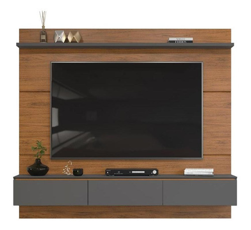 Panel de muebles de DJ Mateo Freijó/Urban Grey con 3 puertas de hasta 65 pulgadas