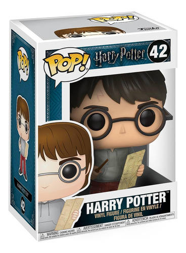 Funko Pop Harry Potter Con Mapa Del Merodeador 42