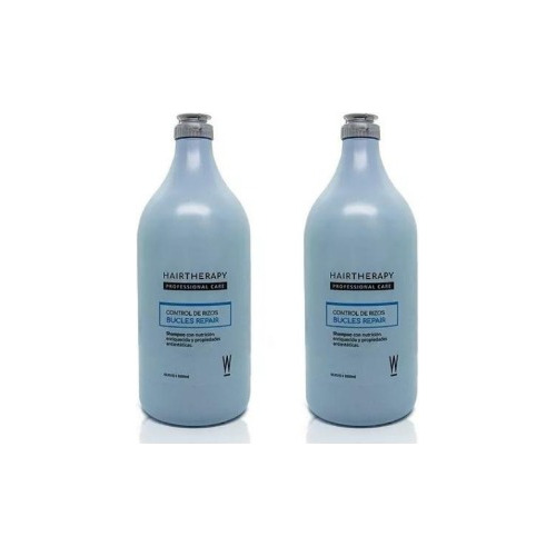 Kit 2 Shampoo Bucles Repair 1000ml - Hair Therapy