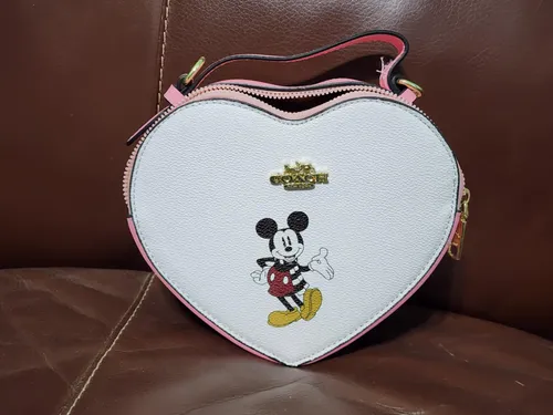comprar Bolsa Crossbody Dama Mujer Coach Cuero Disney Mickey Mouse