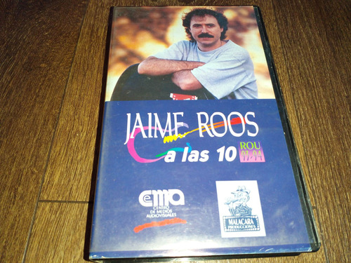 Jaime Roos A Las 10. Vhs Original