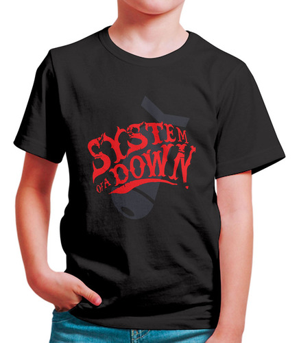 Polo Niño System Of A Down (d1084 Boleto.store)