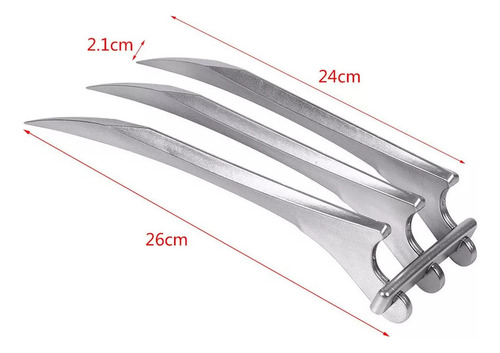 Para 1 Par De Garras De Wolverine De Plástico Duradero De