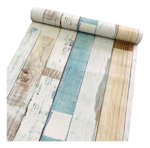 Simplelife4u Colorful Wood Grain Contact Paper Decorative Sh