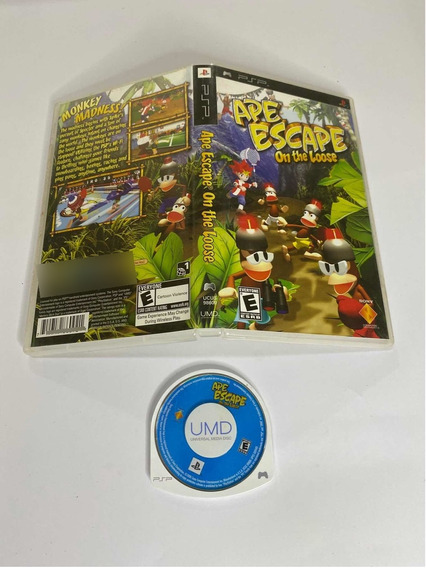 Jogo Ape Escape On the Loose Original Greatest Hits para Psp - Sony - Jogos  de Corrida e Voo - Magazine Luiza