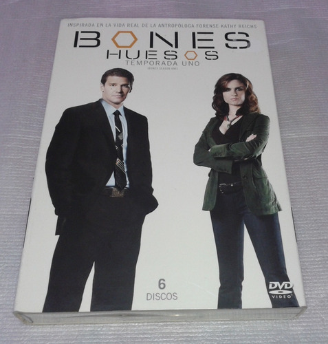 Bones ( Huesos )  Temporada Uno Boxset Con 6 Discos Dvd 