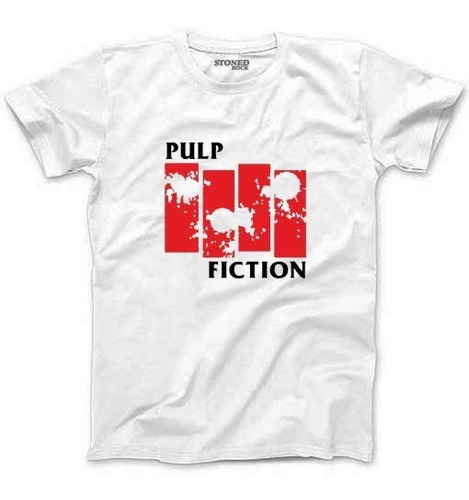 Remeras Pulp Fiction Peliculas Vinilo Textil Premium