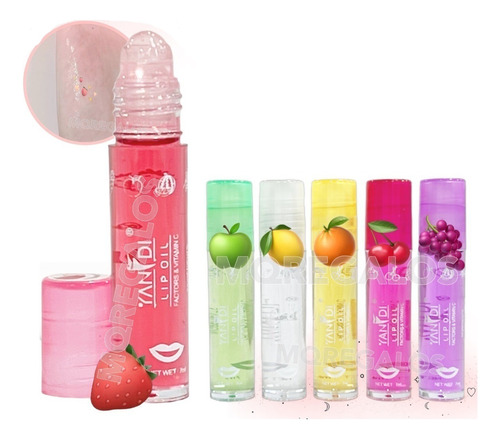 Labial Gloss Hidratante Lip Oil Saborizado Con Vitamina C 