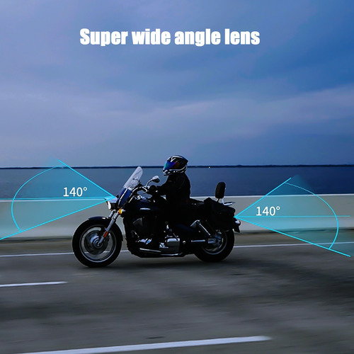 Grabadora De Motocicletas De Doble Lente Más Vendida Ride Re