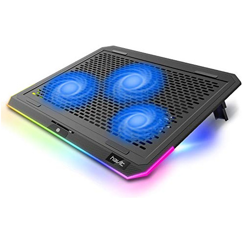 Almohadilla De Enfriamiento Computadora Portátil Rgb C...