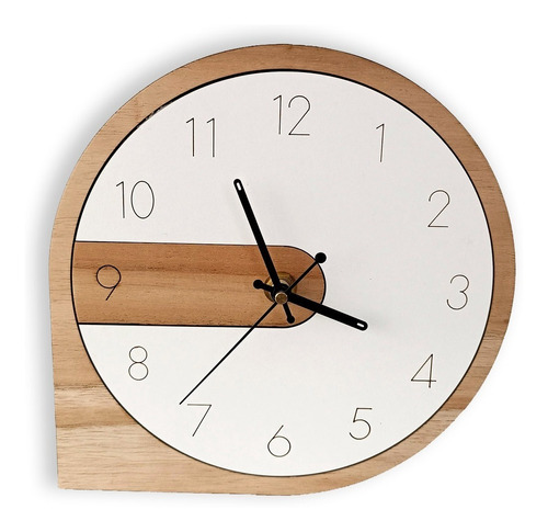 Reloj Escritorio, Mesa, En Madera, Gouda, Somos Fabricantes