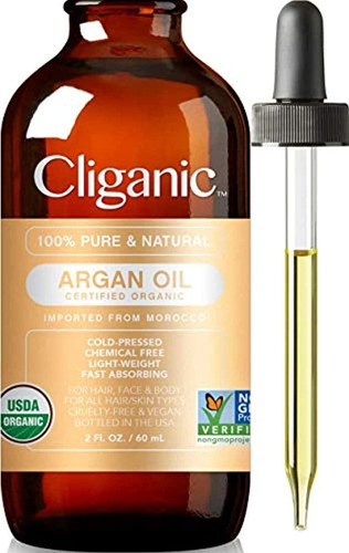 Cliganic Usda Organic Argan Oil Aceite De Argán