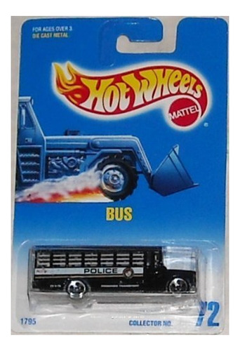 Mattel Hot Wheels 1998 1:64 Escala Black Police E0aqj