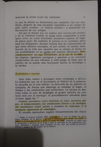 Tácticas De Tenis - C. M. Jones (Usado)