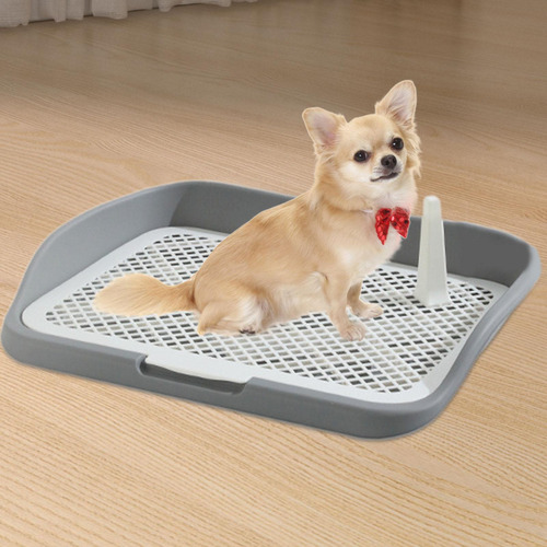 Inodoro Para Perros, Orinal Para Perros, Valla Mediana Gris