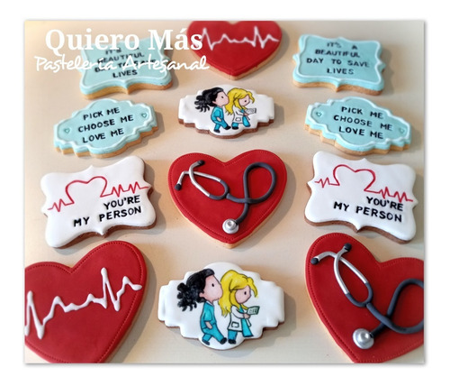 Imagen 6 de 10 de Cookies De Manteca Decoradas Y Personalizadas (por Docena)