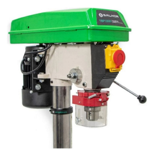 Imagen 2 de 6 de Taladro De Banco 16mm 375w Agujereadora + Morsa 4