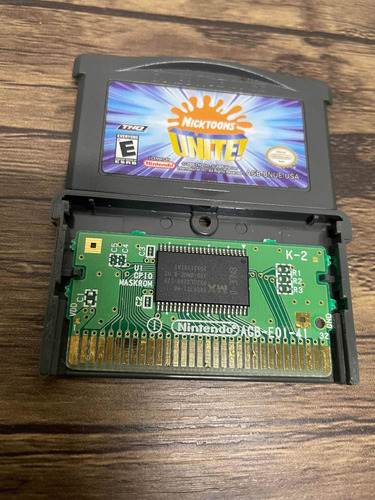 Nicktoons Unite Nintendo Game Boy Advance Gba Original (Usado)