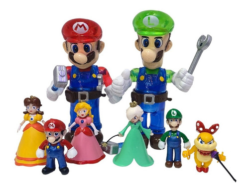 Set Super Mario Bros The Brothers Con Luz Mod 1 Epi