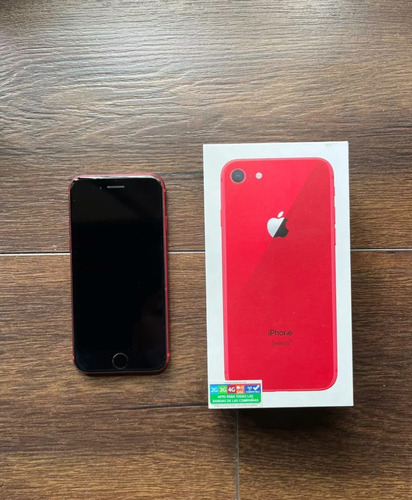 iPhone 8 Antel En Caja Con Accesorios Inmaculado Bat 100% (Usado)