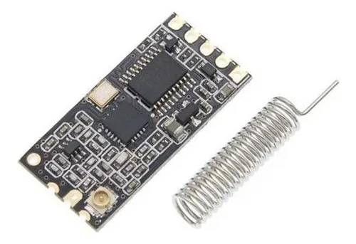 Por 2und Modulo Transceptor Rf Hc Si4438 1000m 433mhz Reempl